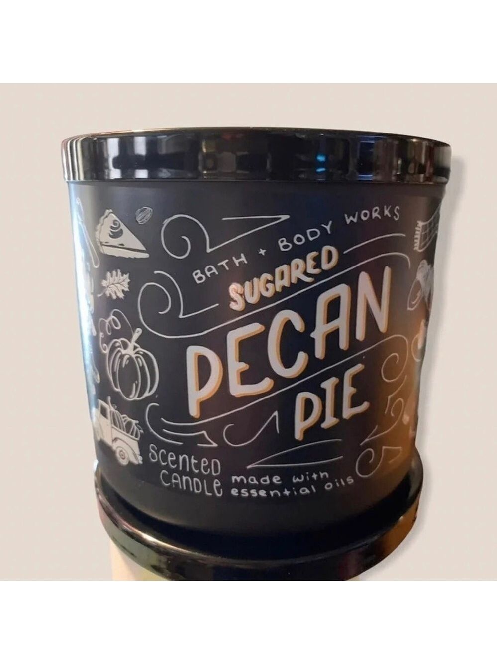 Bath & Body Works Sugared Pecan Pie Candle